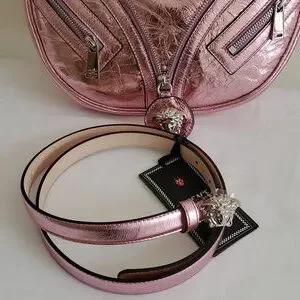 Versace | Accessories | New Versace La Medusa Pink Metallic 